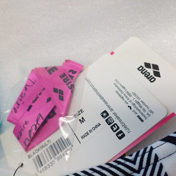 Arena Women’s Rule Breaker Desire Bikini Bottom L Multicolor Black - Picture 4 of 8